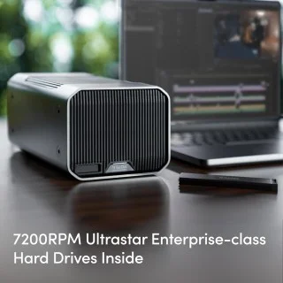 G-RAID MIRROR 12TB Dual Drive RAID Storage with USB-C