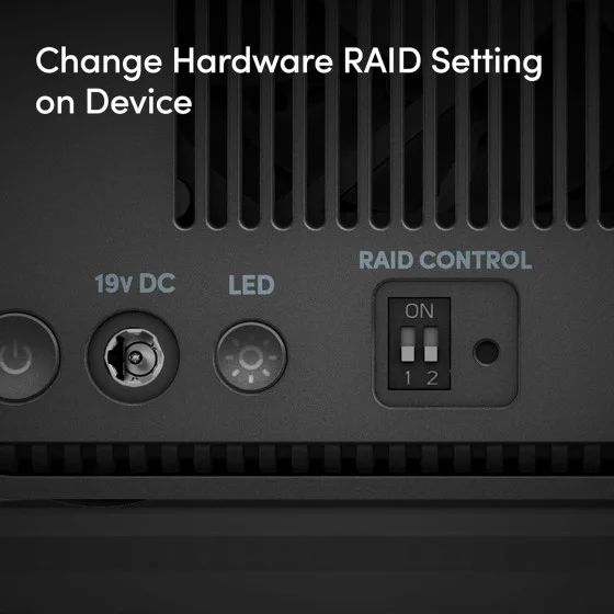 SanDisk G-RAID MIRROR 24TB External Drive with RAID SanDisk Professional G-RAID MIRROR 24TB Dual Drive RAID Storage