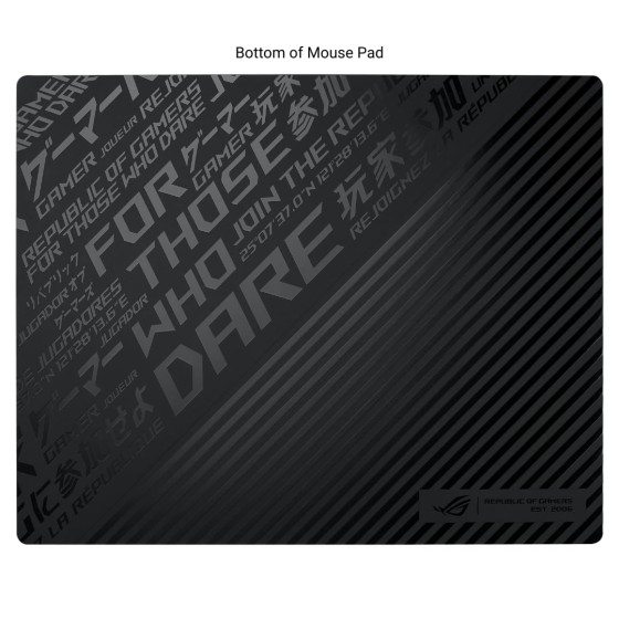 ASUS ROG Moonstone Ace L Mouse Pad Black