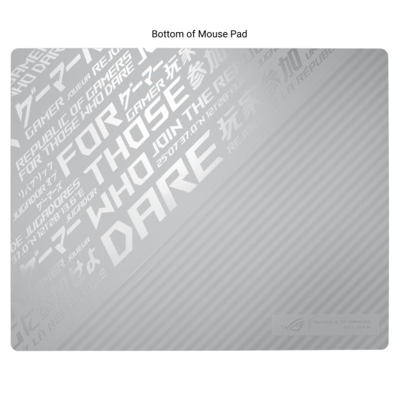 ASUS ROG Moonstone Ace L Mouse Pad White ASUS ROG Moonstone Ace L Mouse Pad White