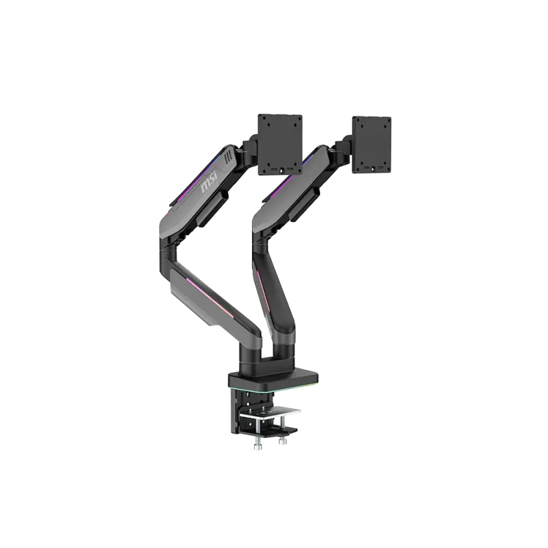 MSI MPG MT201DRG RGB dual gas-spring monitor arm