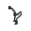 MSI MPG MT201DRG dual monitor arm for two 17 to 35 inch displays MSI MPG MT201DRG RGB Dual Gas-Spring Monitor Arm