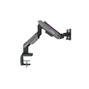 MSI MPG MT201DRG dual monitor arm for two 17 to 35 inch displays MSI MPG MT201DRG RGB Dual Gas-Spring Monitor Arm