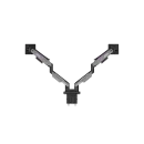 MSI MPG MT201DRG dual monitor arm for two 17 to 35 inch displays MSI MPG MT201DRG RGB Dual Gas-Spring Monitor Arm
