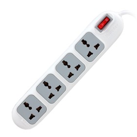 Huntkey PZD401 Power Strip  with 4 AC Socket