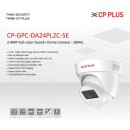 CP Plus Guard Series CP-GPC-DA24PL2C-SE 2.4 MP Full-color Dome Security Camera with Mic