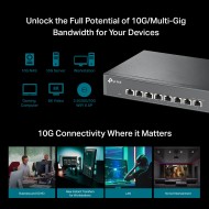 TP Link TL-SX1008 8Port 10G Multi Gig Ethernet Switch