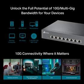 TP Link TL-SX1008 8Port 10G Multi Gig Ethernet Switch