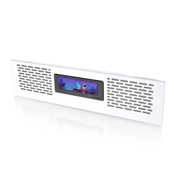 Thermaltake LCD Panel Kit Snow White for Ceres Series With 3.9'' LCD display, users can use the TT RGB Plus 2.0 software to gain full control of performance monitoring and personalized effects Thermaltake LCD Panel Kit Snow White for Ceres Series With 3.9'' LCD display, users can use the TT RGB Plus 2.0 software to gain full control of performance monitoring and personalized effects