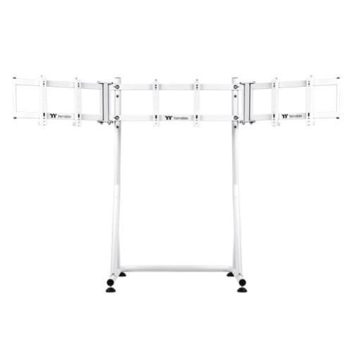 Buy Thermaltake Triple Racing Monitor Stand Snow at NationalPC Thermaltake Triple Racing Monitor Stand Snow GEA-RMS-TMSWHT-01 product image