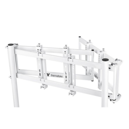 Buy Thermaltake Triple Racing Monitor Stand Snow at NationalPC Thermaltake Triple Racing Monitor Stand Snow GEA-RMS-TMSWHT-01 product image