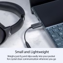 ASUS AI Noise-Canceling Mic Adapter with USB-C to 3.5 mm connection delivers unmatched crystal-clear communication.