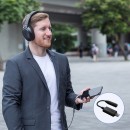 ASUS AI Noise-Canceling Mic Adapter with USB-C to 3.5 mm connection delivers unmatched crystal-clear communication.