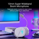 ASUS ROG Pelta White Wireless RGB Gaming Headset ASUS ROG Pelta Wireless RGB Gaming Headset (White) with ROG SpeedNova wireless technology, 50 mm ROG titanium-plated diaphragm drivers, refined wireless sound signature, 10 mm super-wideband boom microphone, lightweight 309-g design, plus ASUS Aura Sync R