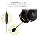 ASUS TUF Gaming H5 Lite Durable stainless-steel Headset ASUS TUF Gaming H5 Lite Durable stainless-steel Headset