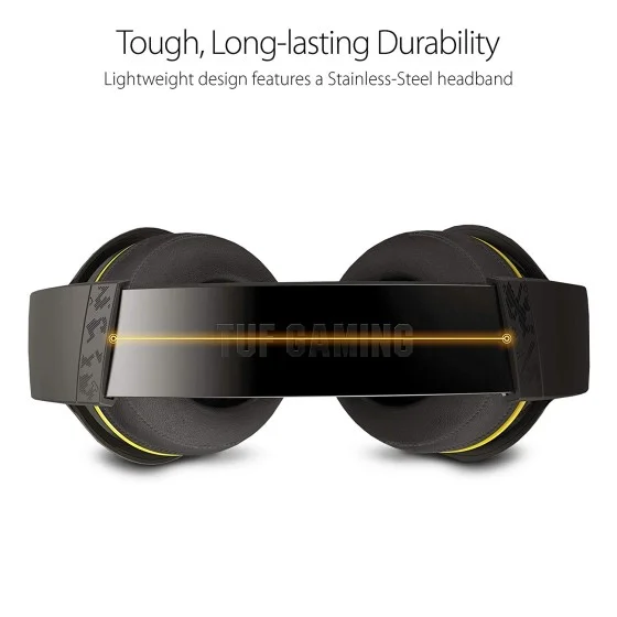 ASUS TUF Gaming H5 Lite Durable stainless-steel Headset ASUS TUF Gaming H5 Lite Durable stainless-steel Headset