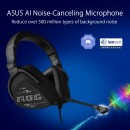 ASUS ROG Delta S Animate Lightweight USB-C® gaming headset with customizable AniMe Matrix™ display, hi-fi ESS 9281 Quad DAC™, MQA, AI Noise-Canceling Mic, compatible with PCs, PlayStation® 5, Nintendo Switch™