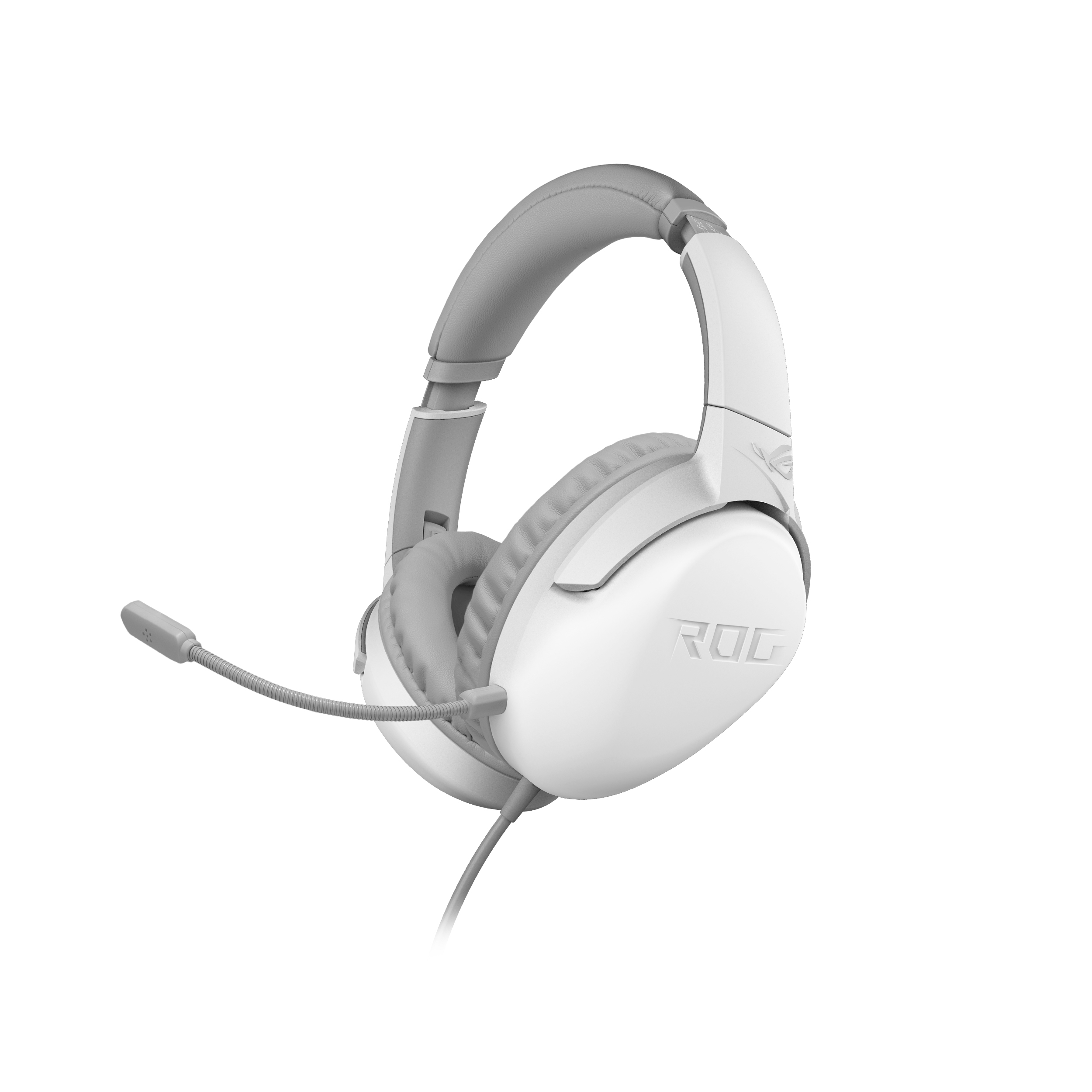 White headphones online gaming