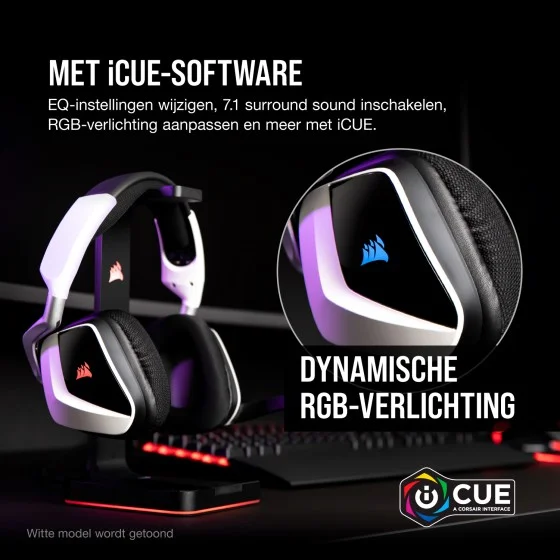 Corsair VOID RGB ELITE Wireless Premium Headset — Carbon Corsair VOID RGB ELITE Wireless Premium Headset — Carbon