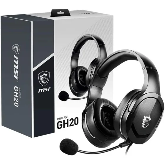 MSI Immerse GH20 Gaming Headset MSI Immerse GH20 Gaming Headset