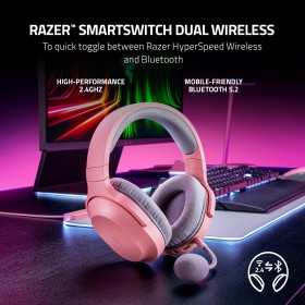 Razer Barracuda X Wireless Gaming Headset Pink