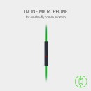 Razer Hammerhead Duo In-Ear Gaming Earphone (Green) with Devices with 3.5 mm audio + microphone combined jack