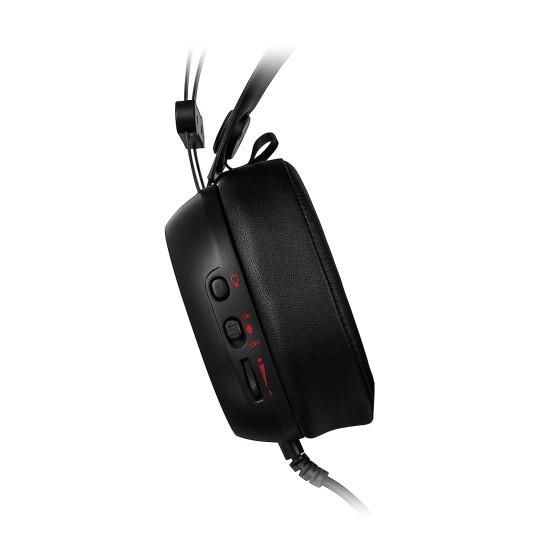 Thermaltake TT Esports SHOCK PRO RGB 7.1 Gaming USB Head Seat with sleek lightweight minimalistic design that features stunning sound