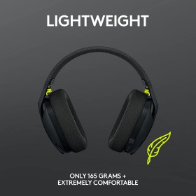 Logitech G435 Lightspeed and Bluetooth Wireless Gaming Headset BlackÂ 