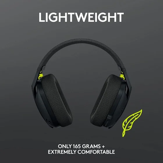 Logitech G435 Lightspeed and Bluetooth Wireless Gaming Headset Black Logitech G435 Lightspeed and Bluetooth Wireless Gaming Headset BlackÂ