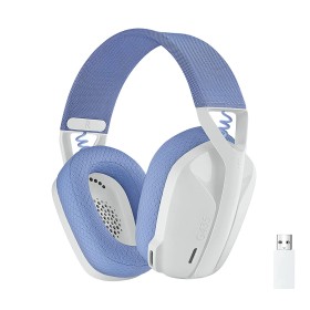 Logitech G435 Wireless Gaming HeadsetÂ White-Lilac