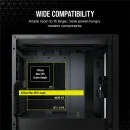 Corsair 5000D Airflow Tempered Glass ATX PC Case - Black Corsair 5000D Airflow Tempered Glass ATX PC Case - Black