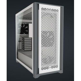 Corsair 5000D Tempered Glass Mid-Tower ATX PC Case — White