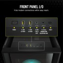 Crosair iCUE 5000X RGB Tempered Glass ATX PC Case — Black