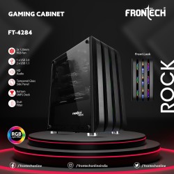 Forntech Rock FT-4284 RGB ATX Gaming Cabinet Forntech Rock FT-4284 RGB ATX Gaming Cabinet