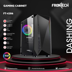 Forntech Dashing FT-4286 RGB ATX Gaming Cabinet Forntech Dashing FT-4286 RGB ATX Gaming Cabinet