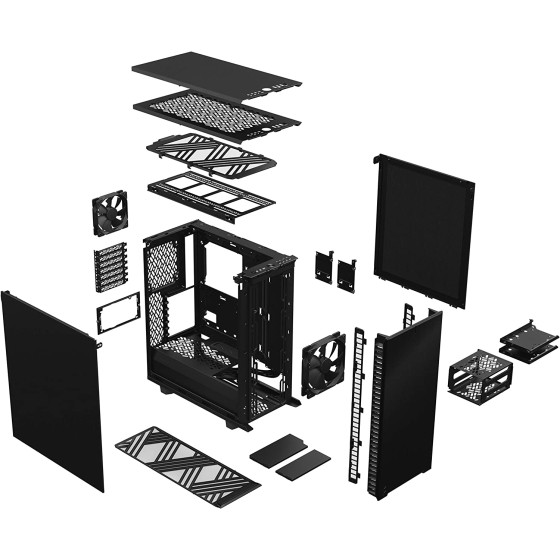 Fractal Design Define 7 Black TG Clear Tint Cabinet
