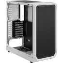 Fractal-Design Focus 2 White Solid ATX Clear Tint Cabinet with Comes with two of our 140 mm Aspect fans,Steel or tempered glass,175mm Psu and 2 Years Warranty(FD-C-FOC2A-07)