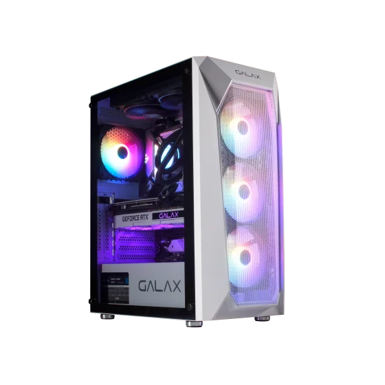 GALAX PC Case (REV-05W) Revolution 05 White