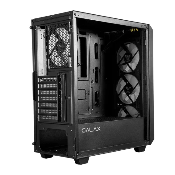 GALAX Revolution-01 Black Mid Tower Gaming Case GALAX Revolution-01 Black Mid Tower Gaming Case