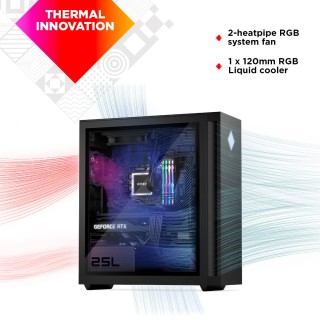 HP OMEN 25L RTX 3070 Gaming Desktop PC (AMD Ryzen 7 5800X RGB Liquid Cooled  Processor