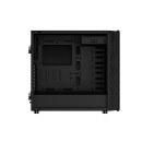 MSI Creator 400M Silent Cabinet with 3X 140 mm PWM Fans, USB Type-C, Soundproof Cotton, Laminated Tempered Glass Panel,Black