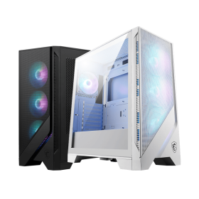 MSI Forge 320R Airflow Mini Tower Cabinet Black