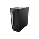 MSI MAG Shield 110R Mid Tower Gaming Cabinet with Support ATX/M-ATX/Mini-ITX Motherboard with 2 x 120 mm ARGB Fan Pre-Installed, and Magnetic Dust Filter