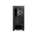 MSI MAG Vampiric 300R Black Mid-Tower Gaming Cabinet with VGA Support Bracket, Hinged Tempered Glass Window, 360mm Radiator Support, Magnetic Dust Filter