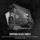 Thermaltake AH T200 Helicopter Styled Open Frame Tempered Glass Swing Door USB3.1 (Gen.2) Type-C m-ATX Micro Case Black