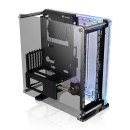 Thermaltake DistroCase 350P Mid Tower Cabinet with open Frame Tempered Glass Chassis