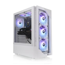 Thermaltake View 200 TG ARGB Snow Mid Tower Cabinet