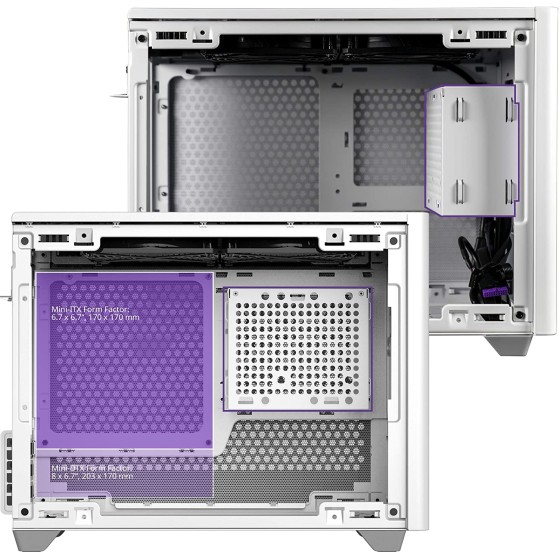 Masterbox NR200P White Mini-ITX Cabinet