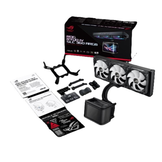 ASUS ROG Ryuo IV SLC 360 ARGB Liquid CPU Cooler ASUS ROG Ryuo IV SLC 360 ARGB Liquid CPU Cooler