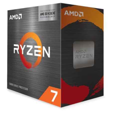 AMD 5000 Series Ryzen 7 5800X3D Desktop Processor 8 cores 16 Threads 96MB Cache 3.4 GHz Upto 4.5GHz AM4 Socket 500 Series Chipset AMD 5000 Series Ryzen 7 5800X3D Desktop Processor 8 cores 16 Threads 96MB Cache 3.4 GHz Upto 4.5GHz AM4 Socket 500 Series Chipset